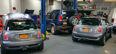 ASE trained and certified Master auto repair Technicians with over 40 combined years experience on all car models at Precision Auto Works in Hunters Point, Long Island City, NYC
